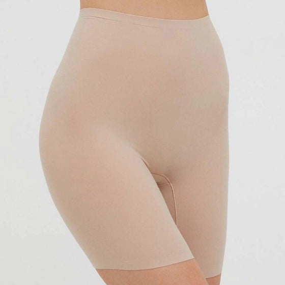 Pantaloni modelatori cu talie inalta, BEIGE